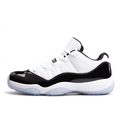 Nike Air Jordan 11 Retro Low Beyaz / Siyah Basketbol Ayakkabısı Türkiye - DN0OASDD